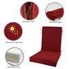 Yousheng Rocking Chair Cushion 19"x18" Seat Cushion with Ties Sun-Proof Fade Resistant Back And Seat Cushion for Outdoor Dining Chair Patio Chair