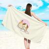 Cute Kawaii cat Towel Soft Lightweight Anti-Sand Large Beach Towel Quick-Drying Bath Sports Family