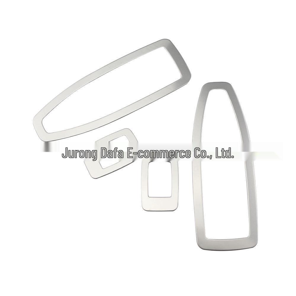 Stainless Steel Window Lift Button Panel Decor for 2013-2019 BMW 3 Series F30