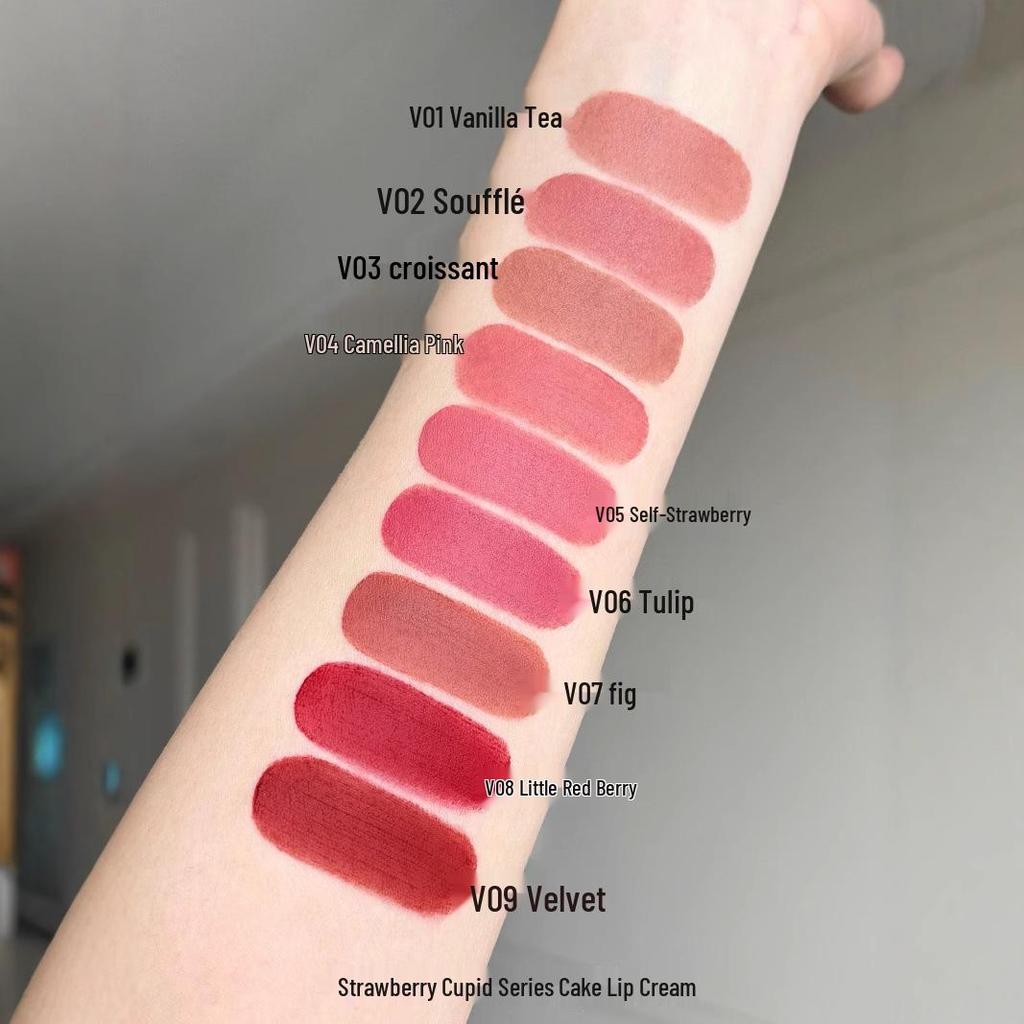 FlowerKnows Strawberry Cupid Mattifying Lip Cream - Autumn/Winter Collection