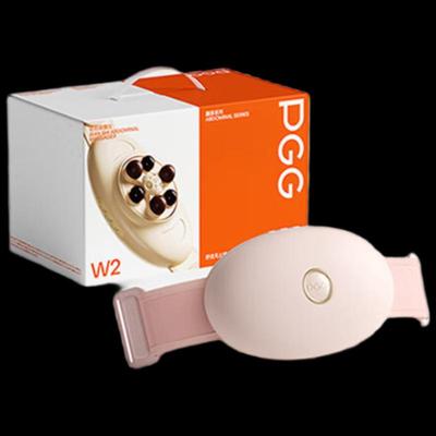 PGG W2 Black Bianstone Waist Abdominal Massager CN Plug (adapter Included)