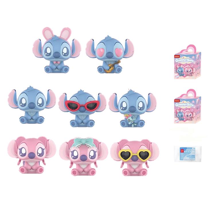 

MINISO x Disney Колекція Зізнання в коханні зі Стічем Підвіска з флоку Таємничі скриньки Окрема таємнича скринька/Повна скринька 8 шт. Лялька