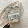 Women's Contrasting Color Small Bag Spring and Summer New Shoulder Messenger Bag Commuting To Work Simple Messenger Bag
