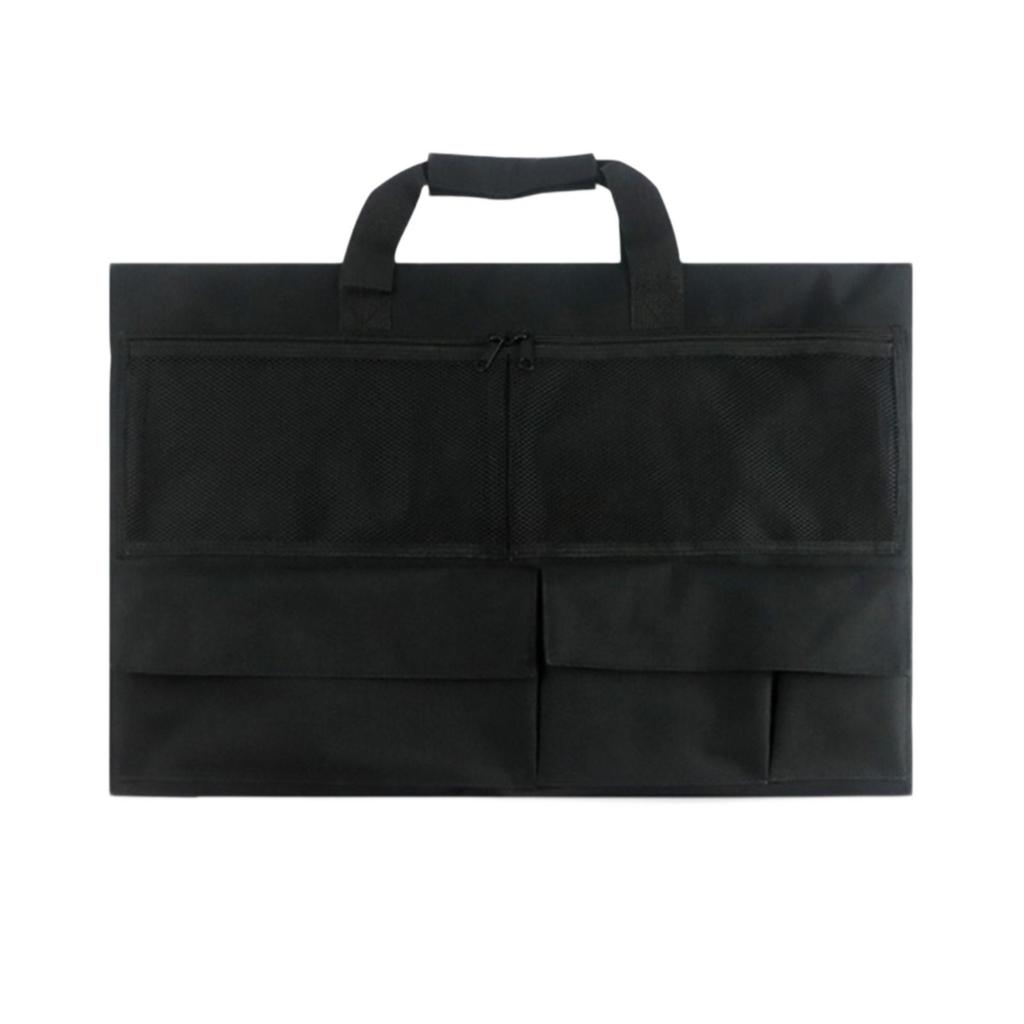 Integrated PC Carrying Sleeve with Compartments Adjustable Storage Bag Padded