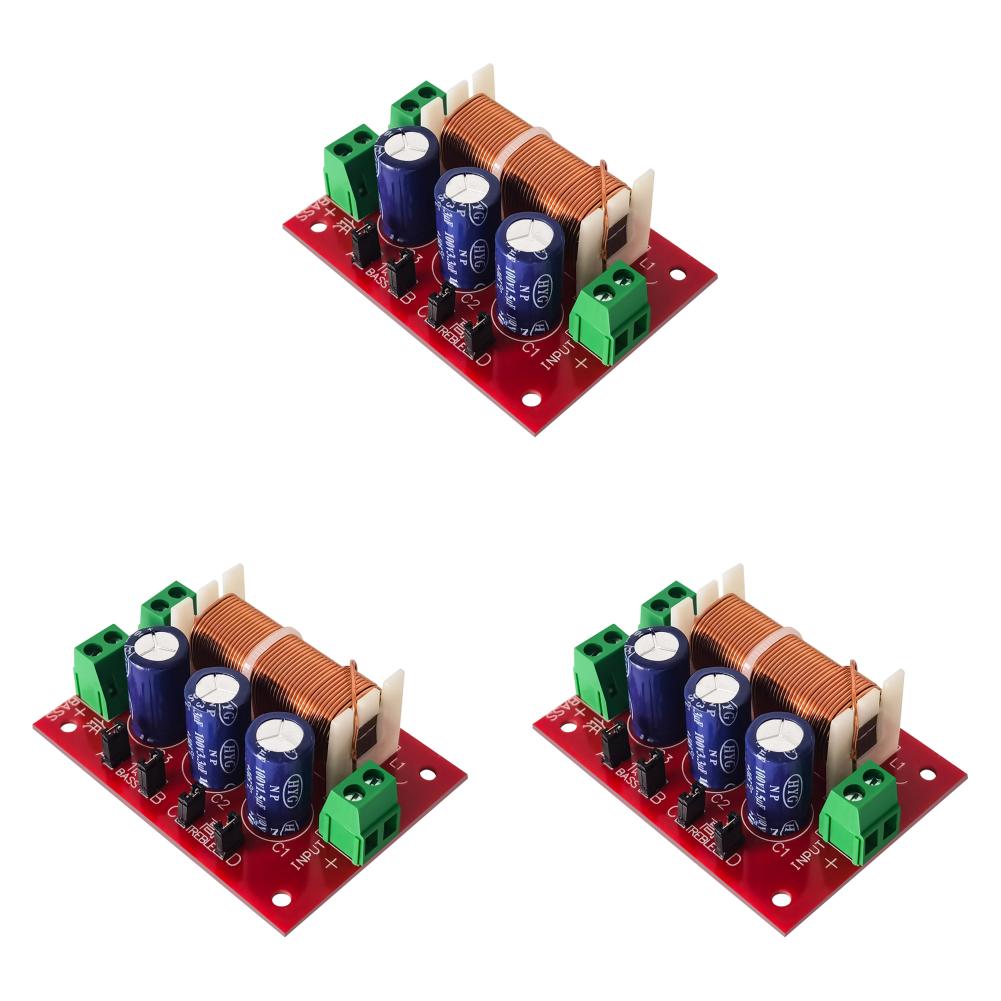 YLY-2088 Audio Speaker Frequency Divider Full Range Treble Bass HiFi Speaker Modification Upgrade Board Welding Free