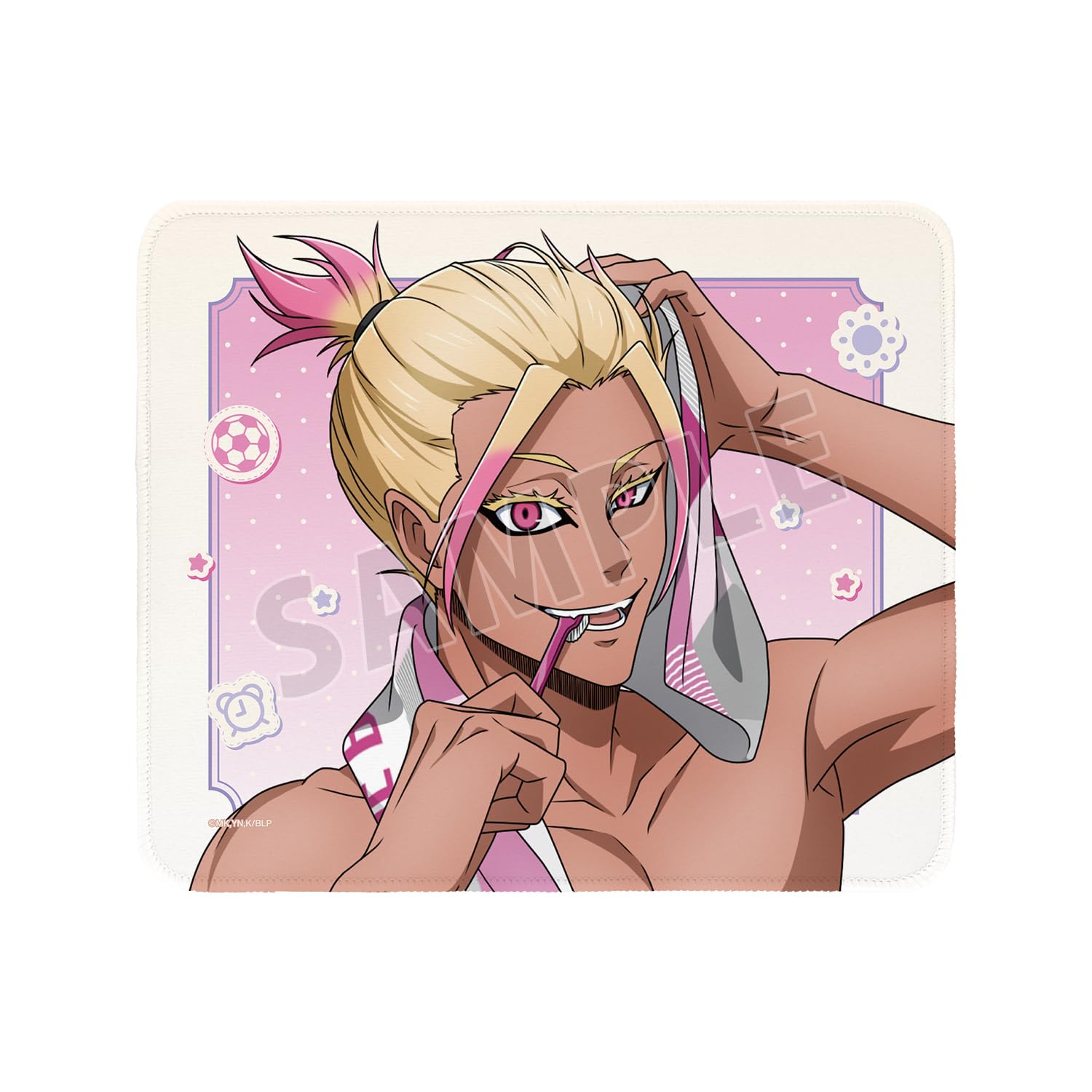 

TV anime Original illustration of Shido Ryusei Morning Routine Mouse pad Blue Lock ver.