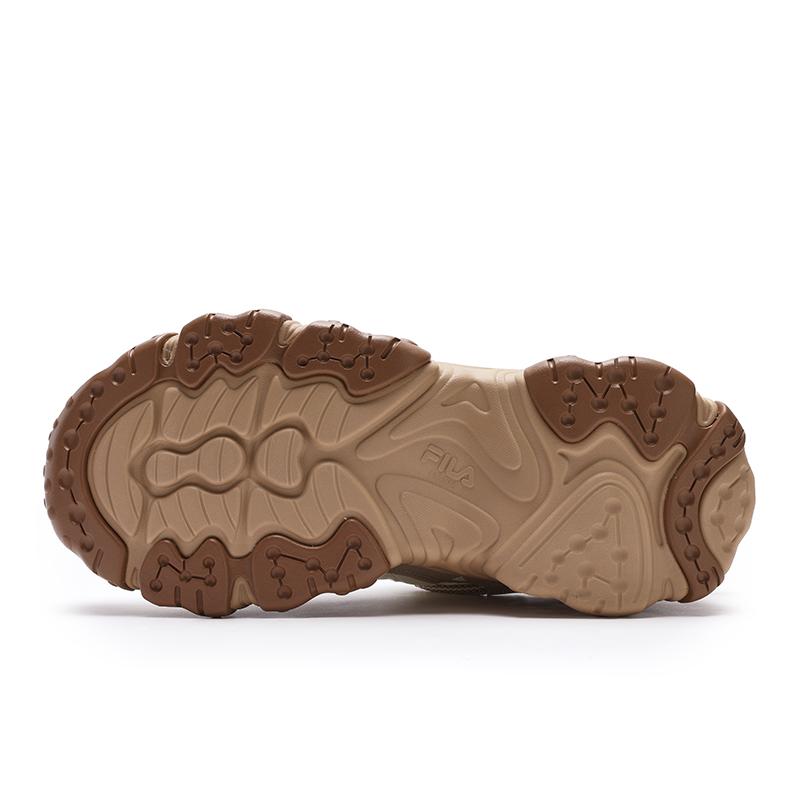 FILA Fluid 5 Cat Paw 5 Fashion Retro Casual Comfortable Versatile Low-Top Running Shoes Women sneaker White Brown F12W442115FAS