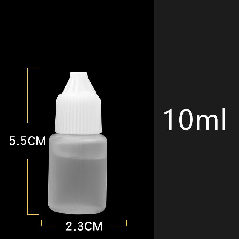 Handmade Alcohol Glue Set: 10ml Transparent Glue with Hemp Rope & Button, 30ml Non-woven Fabric Glue for Children
