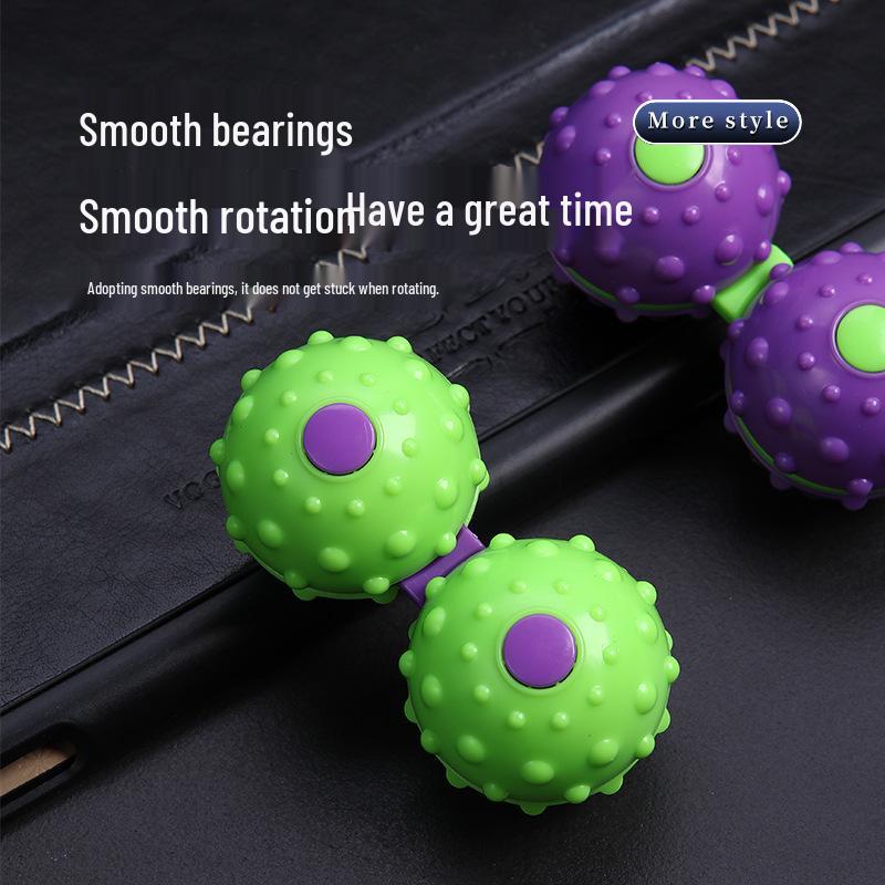 3D Carrot Finger Massage Spinner Toy - Adult Stress Relief Tool