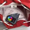 Shoulder Bag Unisex Drawstring Beveled Mobile Phone Bag Outdoor Messenger Bag