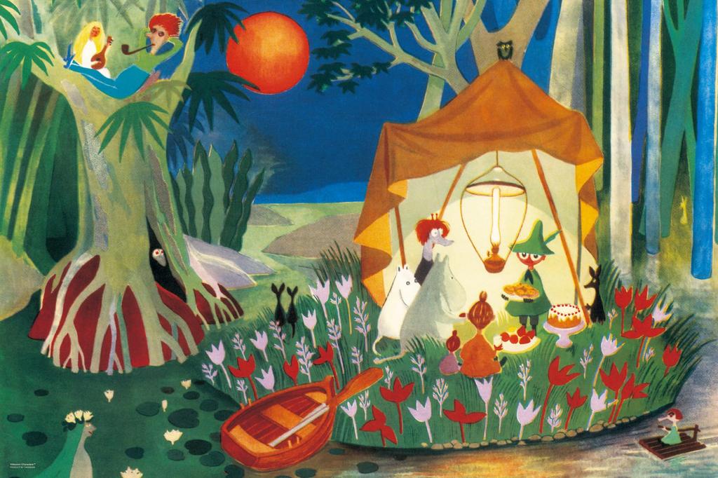 Yanoman in Jigsaw Puzzle Secret Island Includes a piece request a a service and a jigsaw puzzle instruction manual (Yanoman) [Made Japan] 1000-Piece