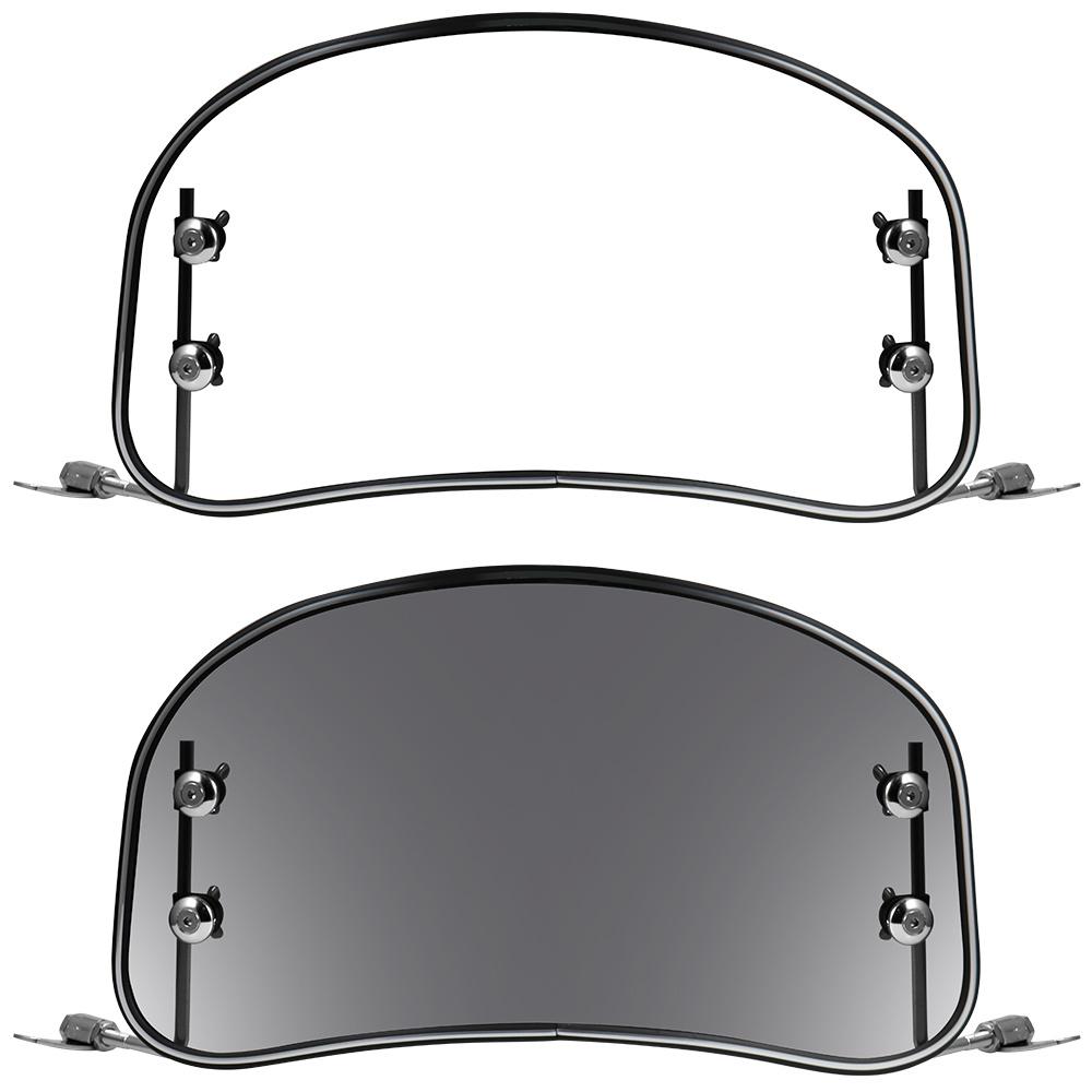 Motorcycle Windshield Universal Scooter Windscreen Wind Deflector Screen Windshield Spoiler Air Deflector
