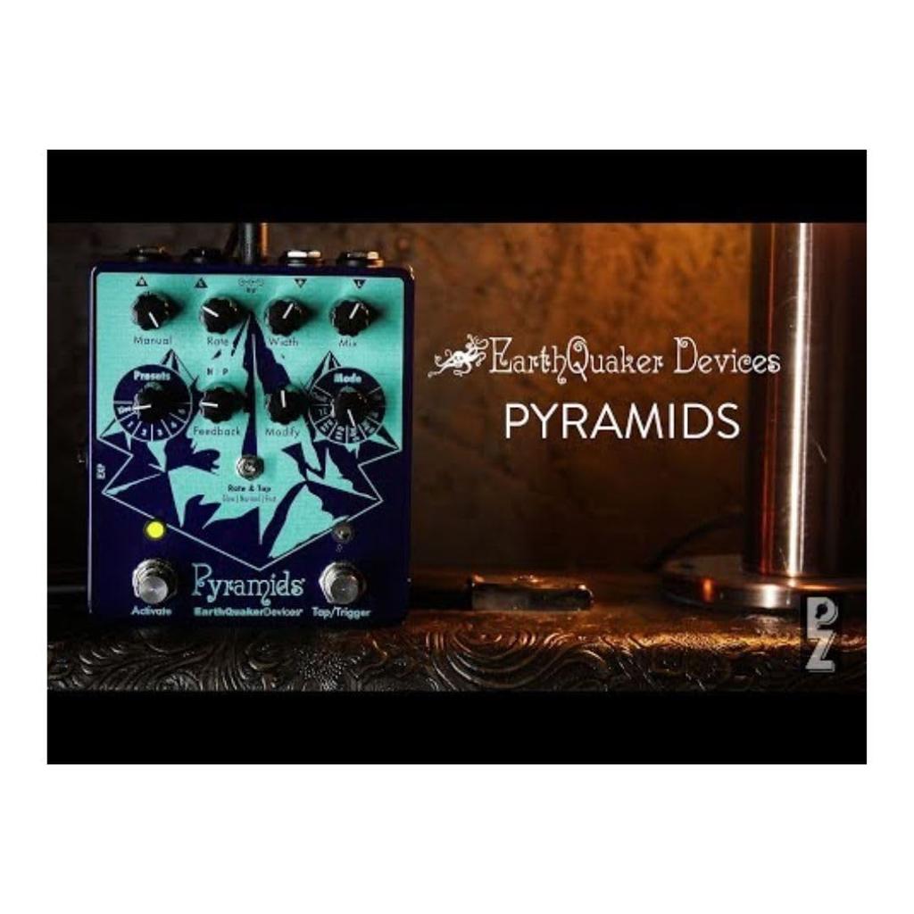 EarthQuaker Devices EQD Pyramids Flanger Effects Pedal