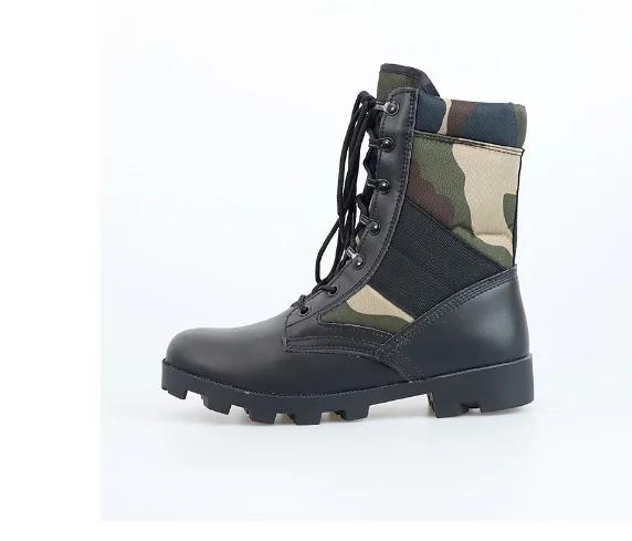 Men Sport Boots Camouflage Men's Mens Safety Shoes High Top Breathable Desert Footwear Men's Sneakers Boots Zapatillas Male