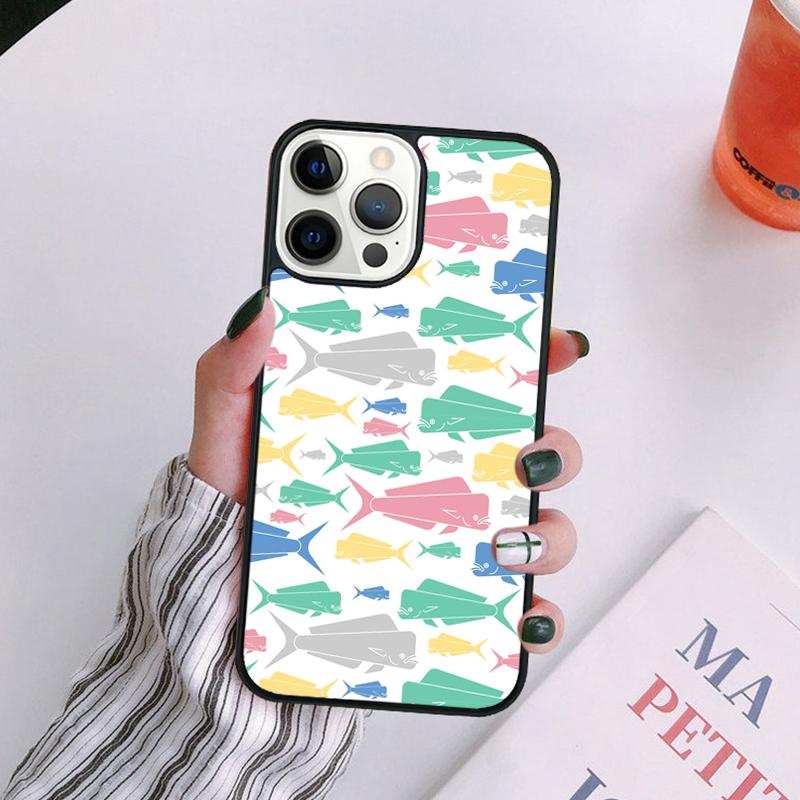 Mahi gamefish Phone Case For iPhone 17 Air 14 13 12 16Pro Max 15  Plus Cover Shell Max coque