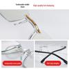 Hot-Selling Black Tech Anti-Blue Light Diamond-Cut Autofocus Reading Glasses