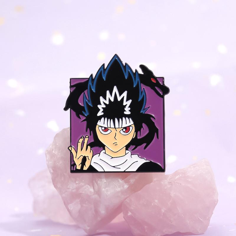 Anime Vibrant Japanese Themed Alloy Cartoon Character Enamel Pin Brooch Collectors For