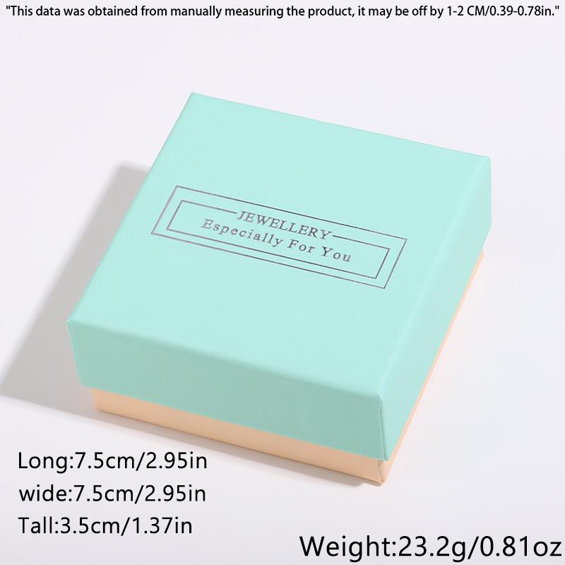 Fresh Textured Jewelry Box: Elegant Storage for Bracelets, Necklaces, Rings - Perfect for Birthdays