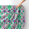 Royal Velvet Fabric Polyester For Sewing - Motif Abstraction - Rdx2758
