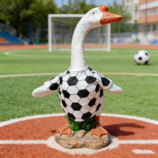 Sports Ball Goose Outfit Soccer Basketball Baseball Rugby Porch Goose Costume Game Day Clothes for 23