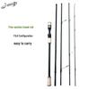 JKKOOD Portable 5-Section All-Purpose Travel Lure Rod with FUJI Components