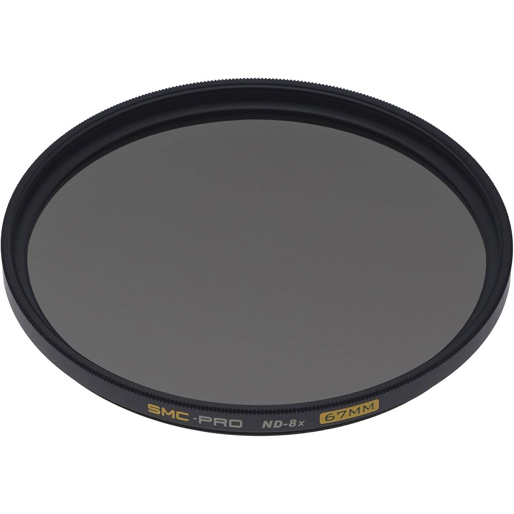 HAKUBA 67mm ND Filter, 3-Stop Neutral Density Reduction, SMC-PRO ND8, Slim Frame, Made In Japan, Flare Resistant, Low Back Reflection 0.5%, Autumn Lea