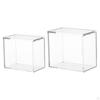 Clear Figure Display Case Doll Storage Box Desktop Collectibles Dolls Elegant Multipurpose Gift