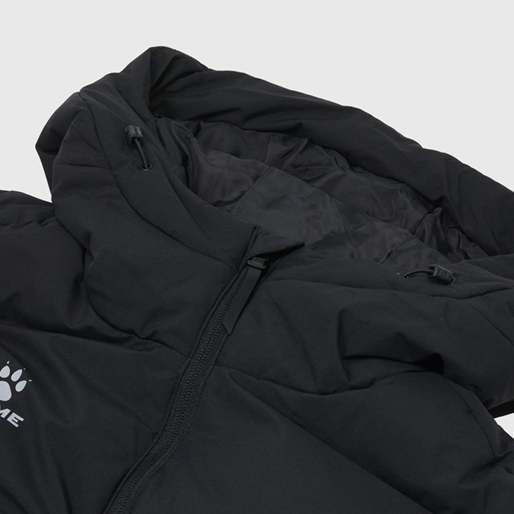 Kelme 8261Mf1014 Sportovní Dlouhá Prošívaná Bunda Černá