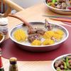 Chahua Stainless Steel Dinner Plate