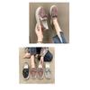 New Thick-soled Casual Bow Student Shoes for Large-sized Single-shoe Women