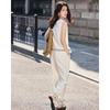 TERRE BLEUE Women's Summer Vest & Wide-leg Pants Set