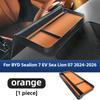 Car Dashboard Navigation Screen Storage Box for BYD Sealion 7 EV Sea Lion 07 Interior Accessories 2024 2025 2026