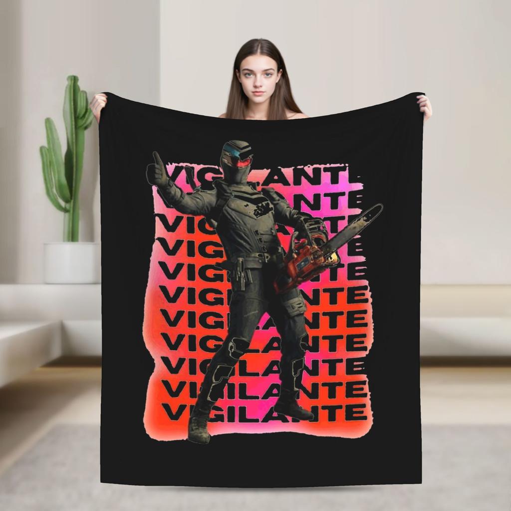 Vigilante Adrian Chase Peacemaker Blanket Coral Fleece Plush Multi-function Ultra-Soft Throw Blankets for Home Couch Bedspreads