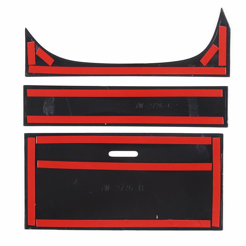 ABS Matte Black For Jaguar F-TYPE 2013-2024 Car Central Control Water Cup Panel Glass Lifting Frame Car Interior Accessories