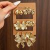 Starfish Shell Fashion Earring Set Ocean Inspired Stud Earrings Charm Earring Set  Women Daily Wear
