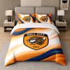 3Pcs Bedding SetHull FC Soft Bed Sheet and Two Pillowcases Home Bedroom Decor