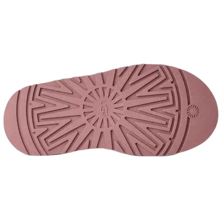 UGG CLASSIC MINI Cizme de zăpadă termice cu jambiere Suede Roz pentru femei 1178990-PDW