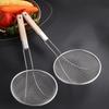 Skumslev Ergonomiskt Handtag Multifunktionell Pastasilsked för Matlagning Potatischips Kök Fritering Avrinning