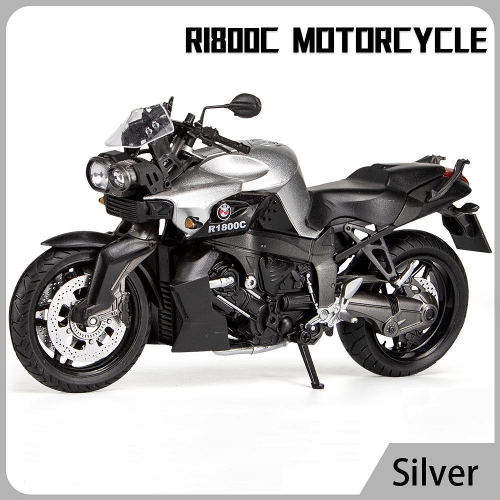 1/12 Ducati R1800C Alloy Die Cast Motorcycle Model Toy Vehicle Collection Autobike Shork-Absorber Off Road Autocycle Toys Car