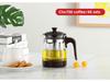 Large Capacity Heat-Resistant Glass Teapot with Filter for Kung Fu Tea