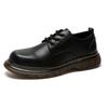 New Modelbig Head Men'S Shoes British Men'S Martin Boots Casual Tooling Leather Shoes Trendy Shoes 9323-K