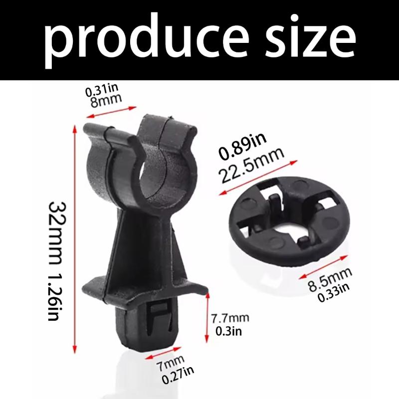 Universal Engine Cover Prop Rod Retainer Suitable For Dualis J10 D40 R51 Vehicles 65722-EB300 657732J000 Quick Install