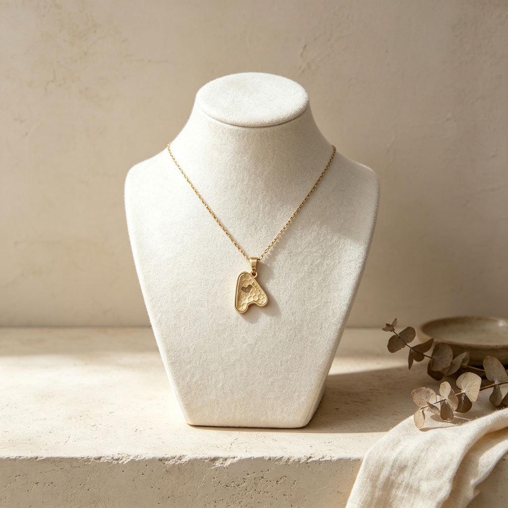 Trendy Modern Minimalist 26-Letter Cute Design Necklace
