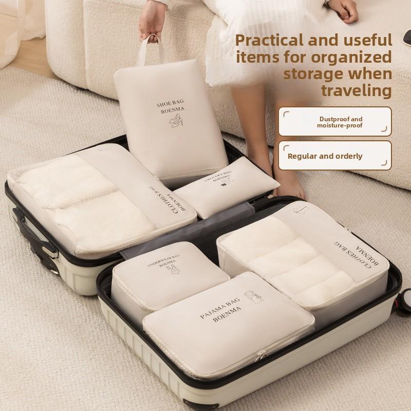 Travel Shoe Organizer Bag With Multiuse T400 Material For Lightweight Packing