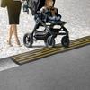 Curb Ramp Rubber Driveway Ramp 2 Pack 2.6" Rise 15T Load Threshold Ramp