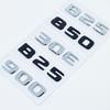 Black Silve Letters B25 30E 900 850 800 700 ABS Emblem for Mercedes Benz Brabus E W212 W213 Car Trunk Badge Logo Sticker