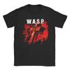 Men Women Graphic WASP W.A.S.P Rock Band  Tee T Shirt Cotton  T-shirts Clothing