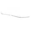 Front Bumper Moulding Chrome Trim 51118226562 Rocker Panel Impact Strip for 5 Series E39 1996 To 2003