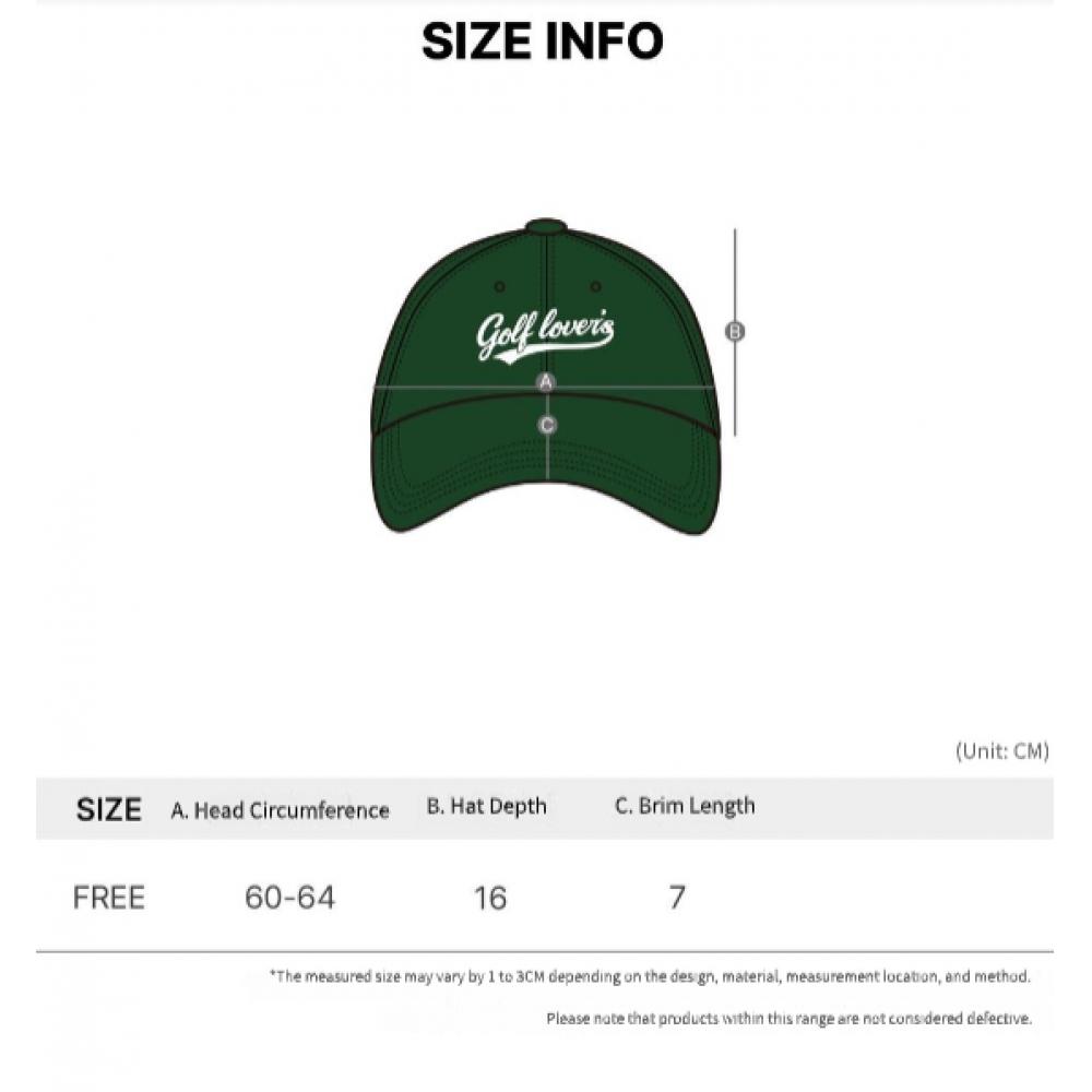 Goxo Golf Ballcap Rubber Green