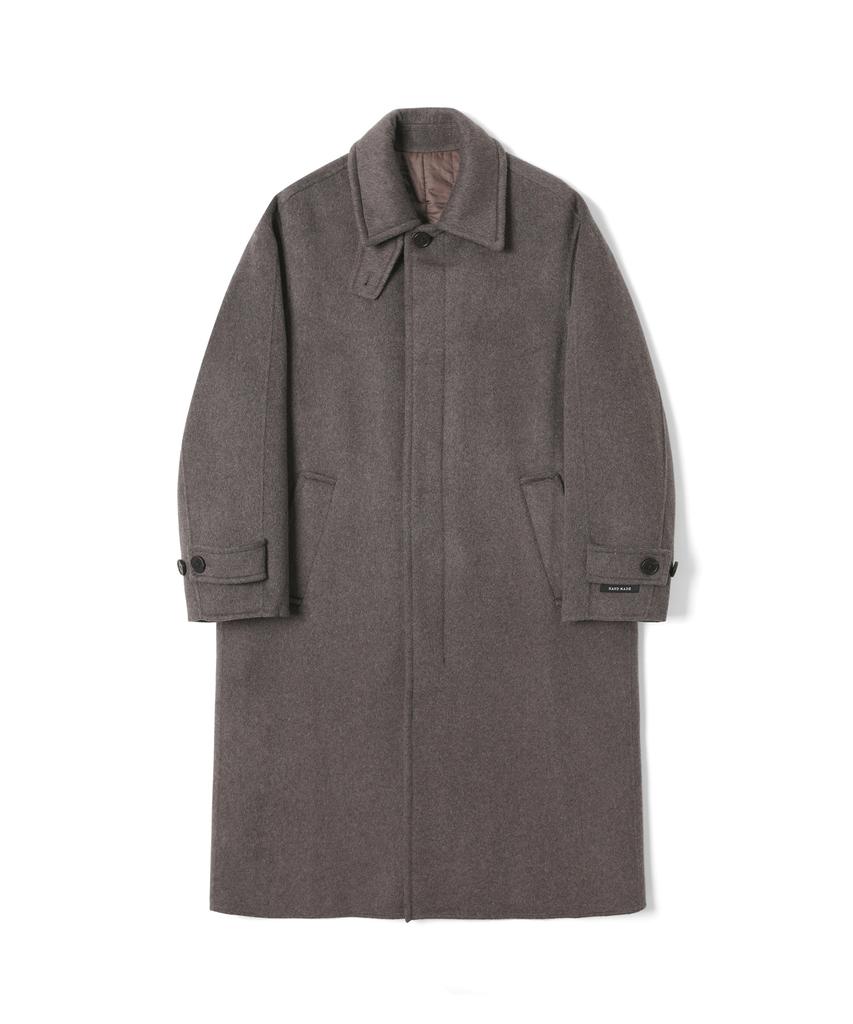 Adhoc Unisex Semi-Over Balmacaan Coat (Brown) (Hbahc90)